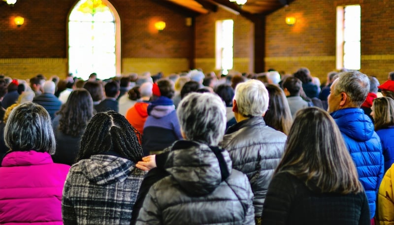 Community gathering at Light Of God Church Community gathering at Light Of God Church